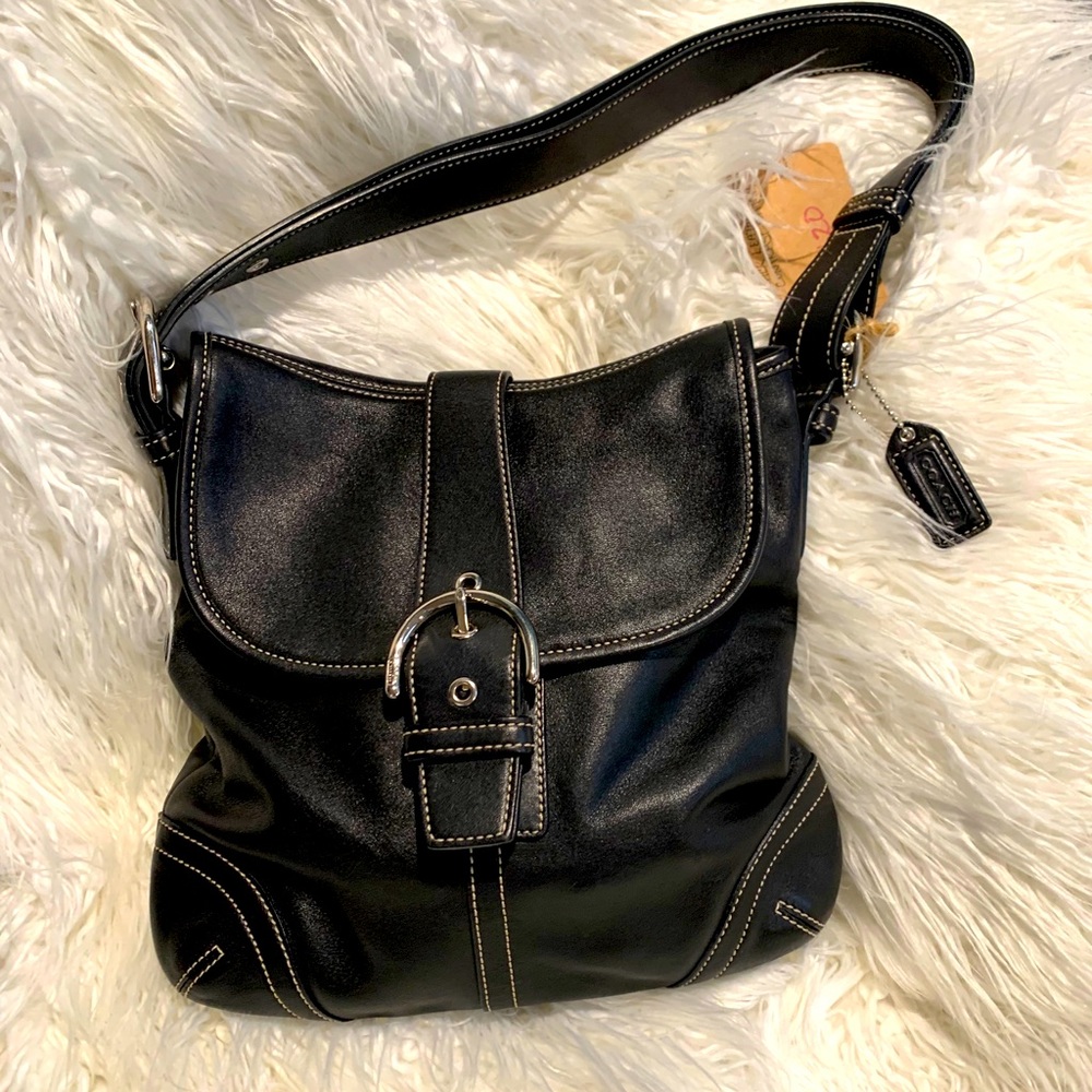 Coach Leather Shoulder Bag